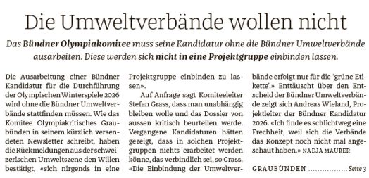 Quelle: Frontanriss Bündner Tagblatt vom 26.03.2016: Zum Lesen aufs Bild klicken...