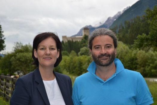 Andrea Haselwanter-Schneider und Markus Sint: Neu im alpenweiten Netzwerk des Olympiawiderstandes!