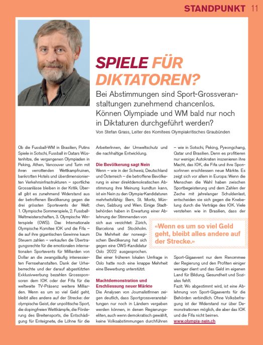 Spiele für Diktaturen?