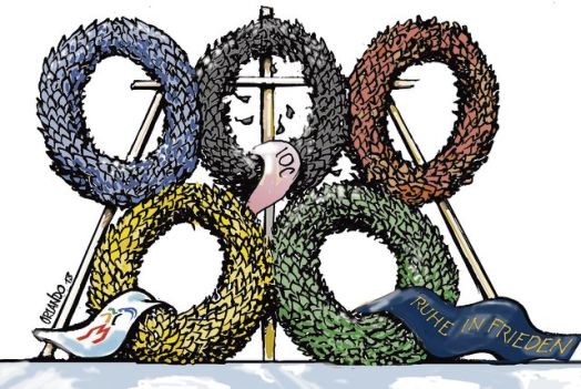 Olympiafreie Alpen gibt es schon in CH, D und A ...